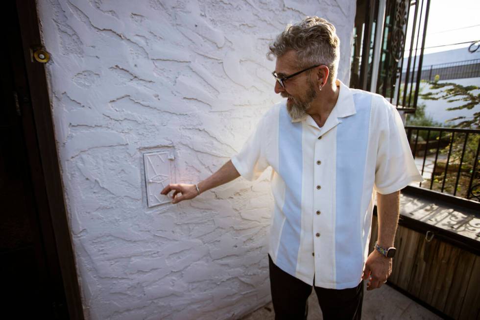 John Notabartolo talks about the original milk door in his 1939 Tudor home in the historic John ...