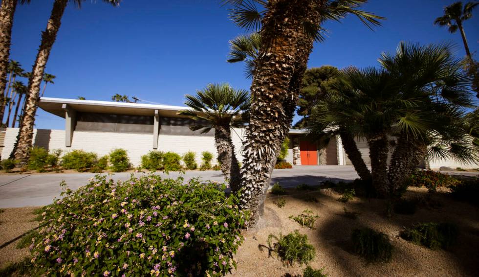 An exterior view of a 1964 home is seen in the historic John S. Park neighborhood during a tour ...