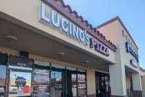Lucino's on East Tropicana Avenue in Las Vegas opened in 2019. It was named among the top pizze ...