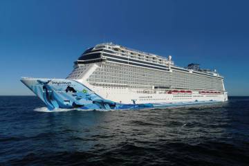 The Norwegian Bliss is seen in this file photo. (Courtesy Norwegian Cruise Line)