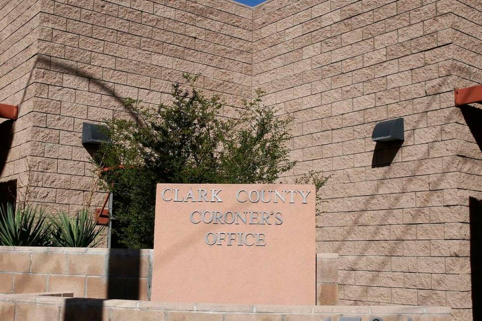 Clark County coroner's office (Las Vegas Review-Journal)