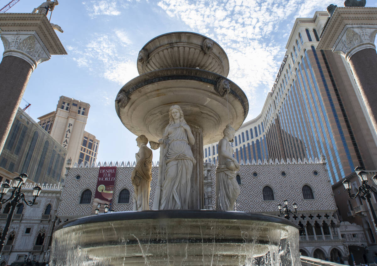 The Venetian resort hotel-casino shown, on Friday, July 9, 2021, in Las Vegas. (Bizuayehu Tesfa ...