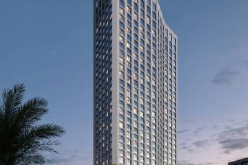 The Cello Tower high-rise building in downtown Las Vegas is expected to begin construction this ...