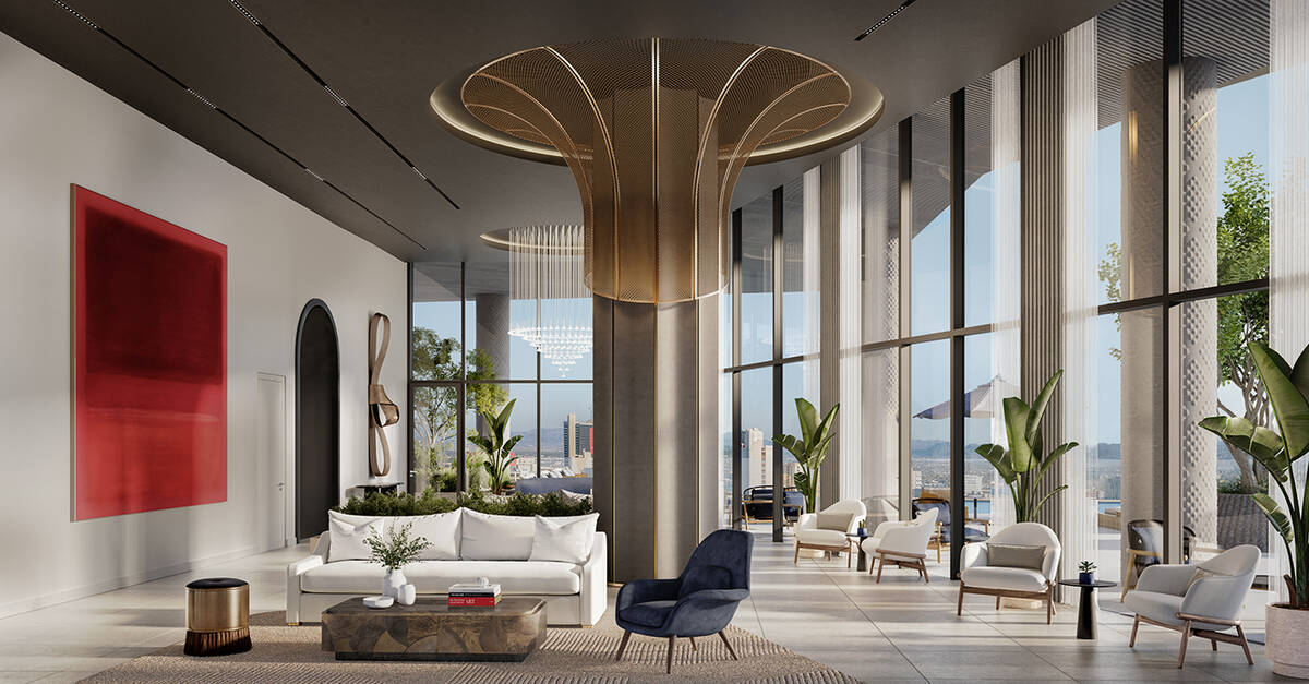 The Cello Tower downtown high-rise condominium project will include amenities and services. (Ce ...