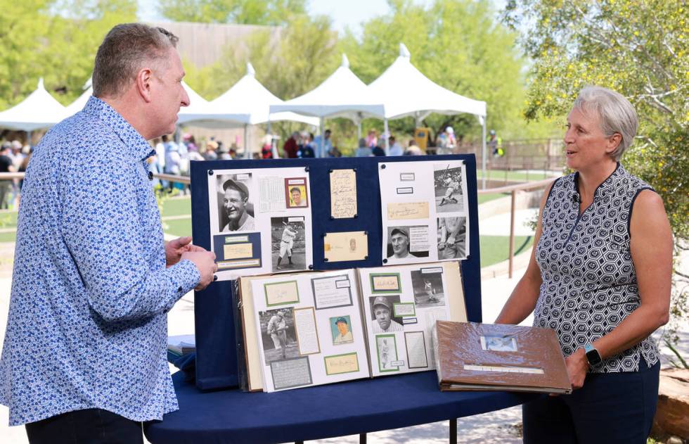 Cathy talks to expert Grant Zahajko about her collection of baseball signatures from the 1930s ...