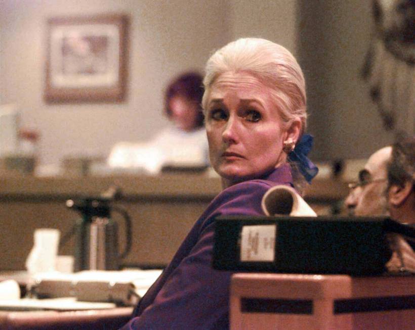 Margaret Rudin appears in court in January 1996. She was indicted in Ron Rudin's slaying in Apr ...