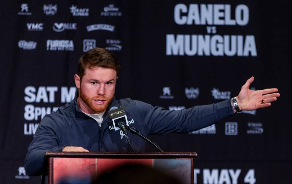 Boxer Canelo Alvarez explains how he will defeat opponent Jaime Munguia and his opinion of prom ...