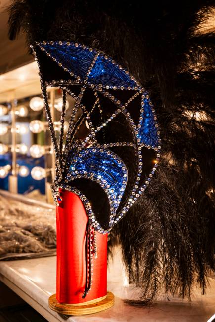 Costume pieces that were used in "Jubilee" are seen backstage at the Jubilee Theater, ...