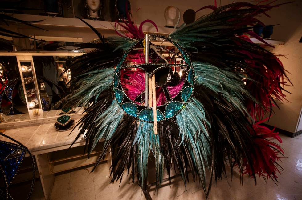 Costume pieces that were used in "Jubilee" are seen backstage at the Jubilee Theater, ...