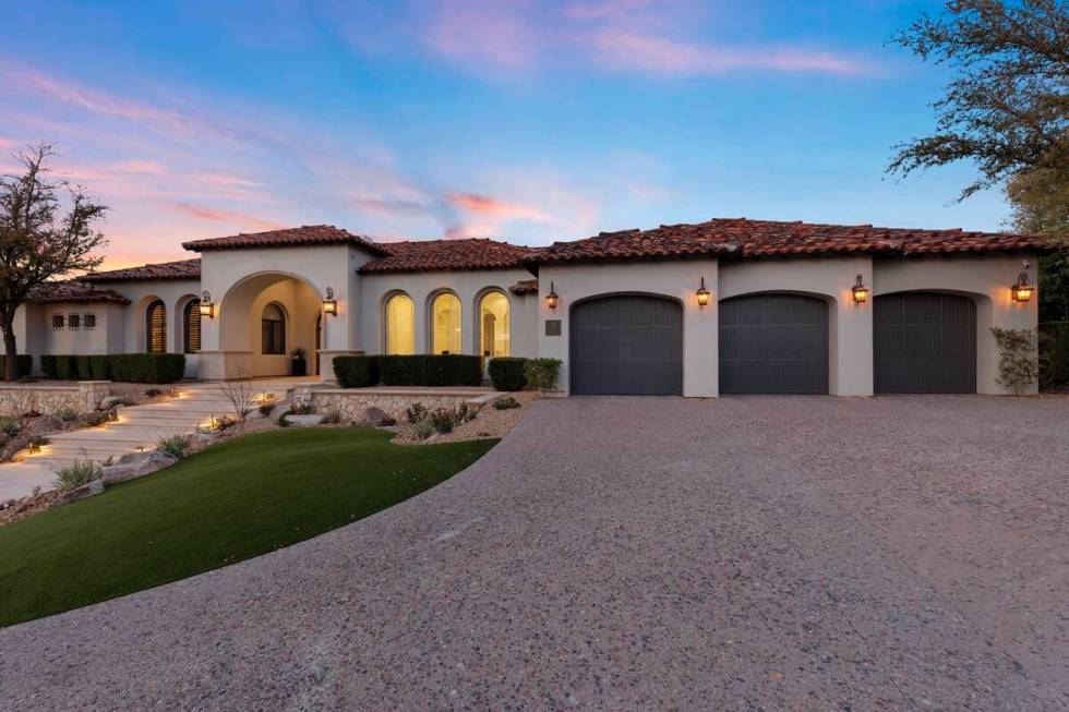 Former Raiders coach Josh McDaniels sold this home in Anthem Country Club in Henderson. (Avia M ...