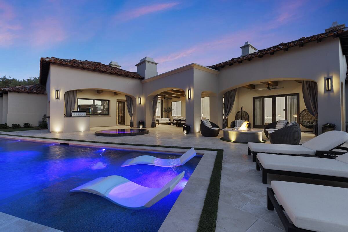 Former Raiders coach Josh McDaniels sold this home in Anthem Country Club in Henderson. (Avia M ...