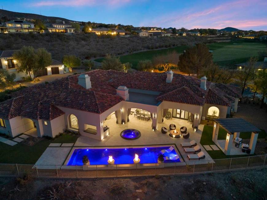 Former Raiders coach Josh McDaniels sold this home in Anthem Country Club in Henderson. (Avia M ...