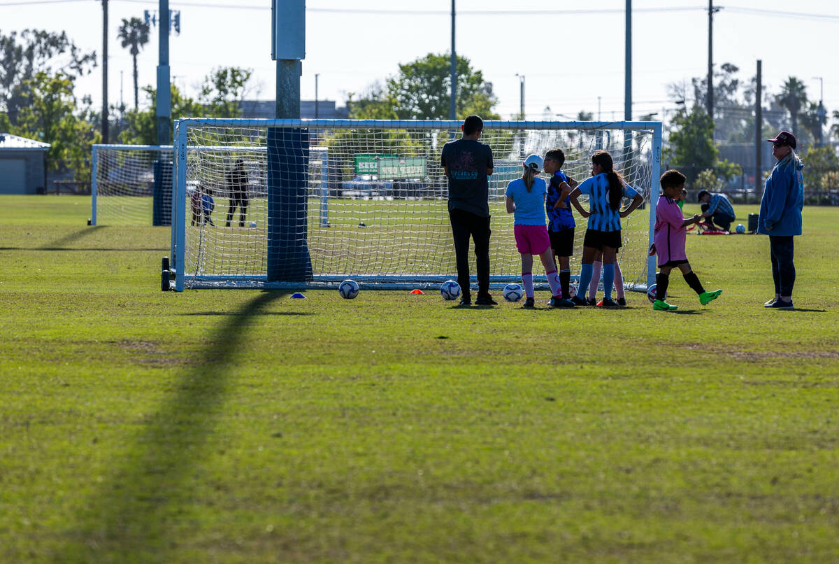 Soccer practice currently occupies the many fields at the Jack Hammett Sports Complex as the Ci ...