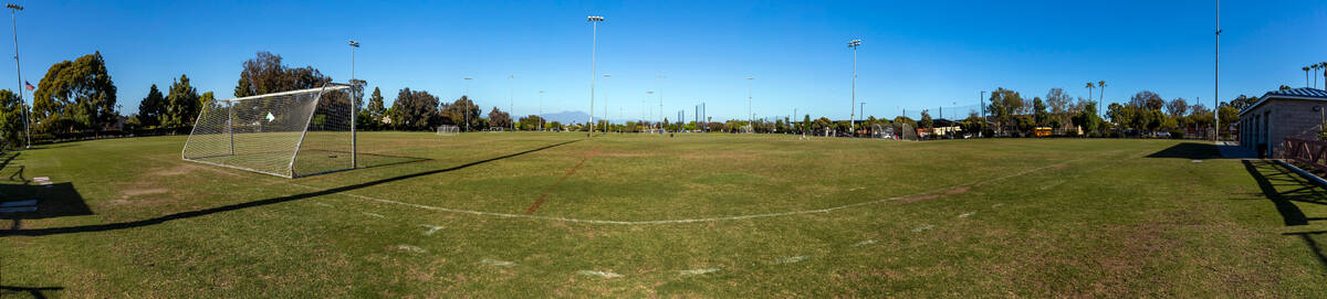 One of many fields at the Jack Hammett Sports Complex as the City of Costa Mesa discusses wheth ...