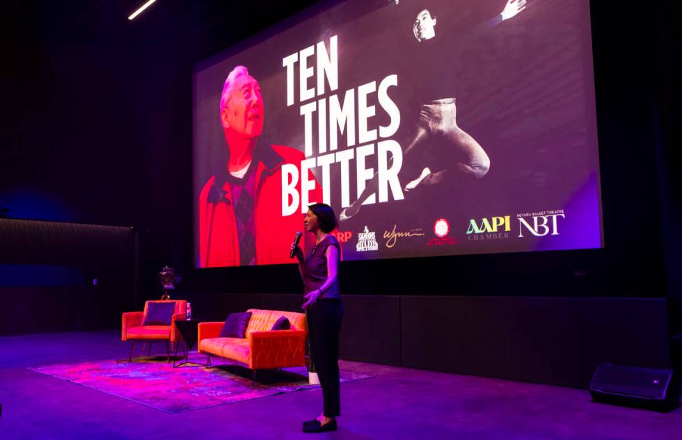 Jennifer Lin introduces her documentary “Ten Times Better” at The Beverly Theater ...
