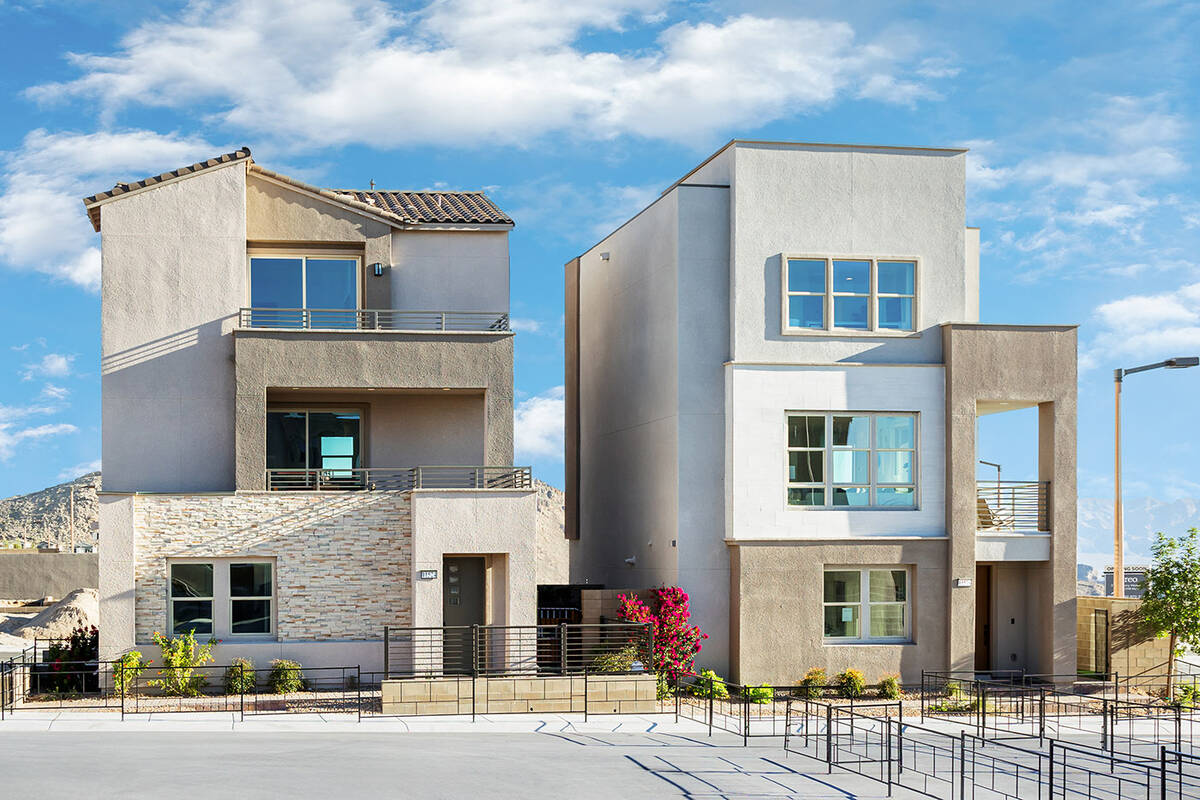 Summerlin's first homebuilder, Woodside Homes, opened the community’s very first neighborhood ...