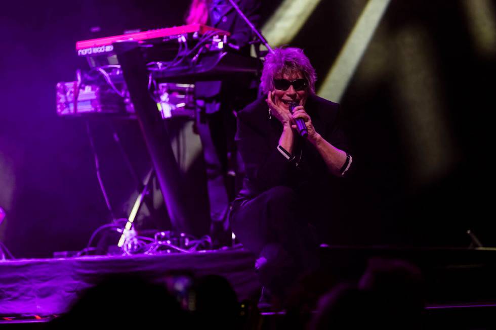 Richard Butler of The Psychedelic Furs performs at the House of Blues at Mandalay Bay on Thursd ...