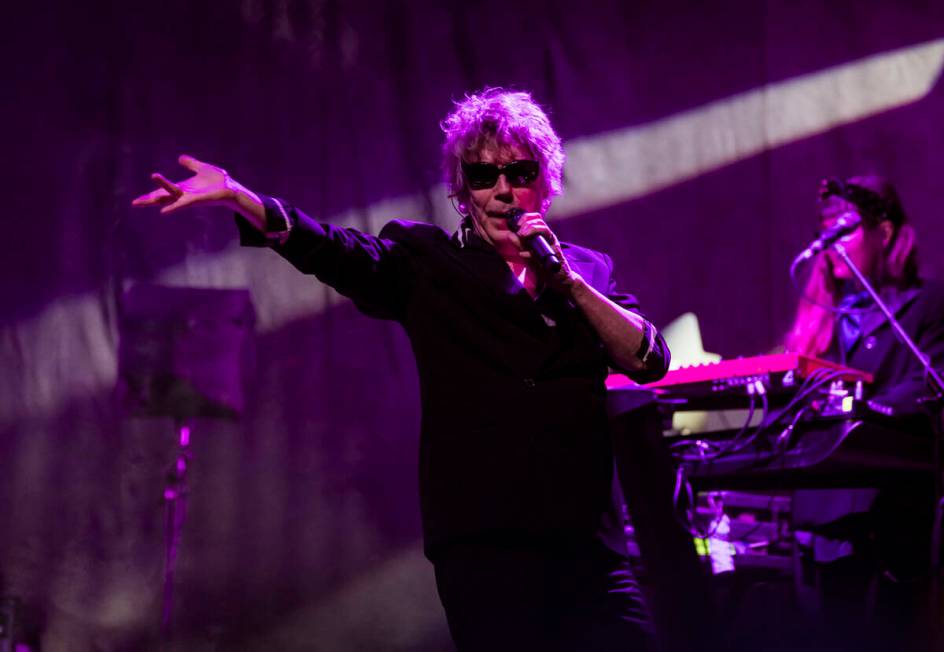 Richard Butler of The Psychedelic Furs performs at the House of Blues at Mandalay Bay on Thursd ...