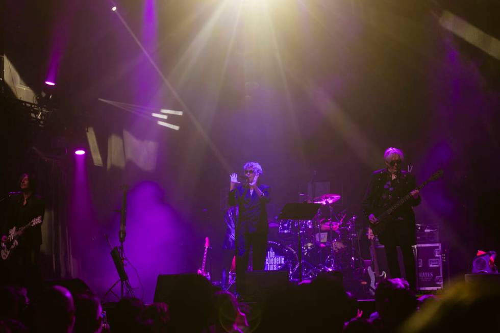 The Psychedelic Furs perform at the House of Blues at Mandalay Bay on Thursday, May 9, 2024, in ...