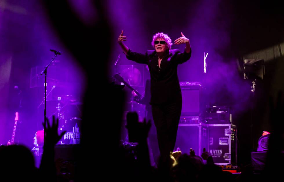 Richard Butler of The Psychedelic Furs performs at the House of Blues at Mandalay Bay on Thursd ...