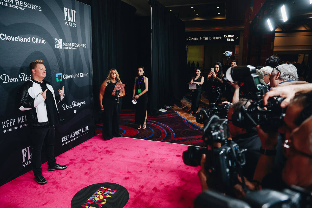 Singer Gary LeVox poses for photographs on the red carpet at the 27th annual Power of Love gala ...