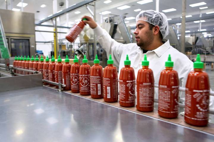 David Tran owner of Huy Fong Foods Inc. that produces famous Sriracha sauce. (Irfan Khan/Los An ...