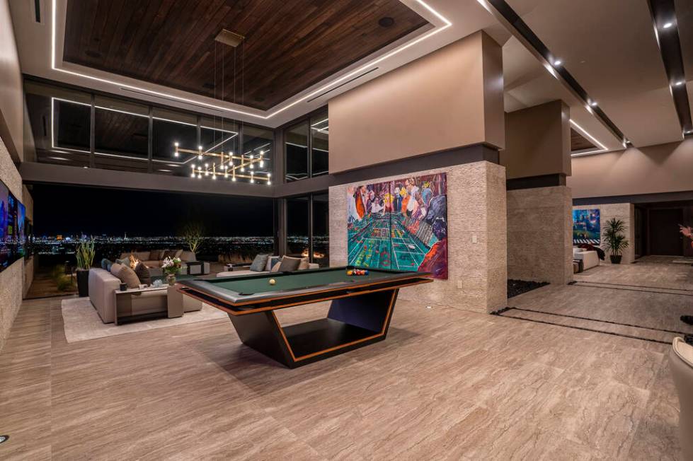 Renovations were done to the game room at the house. (The Agency)