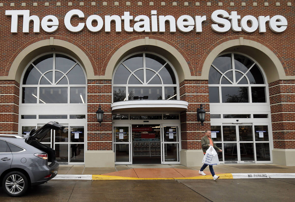 The Container Store pictured is located across from NorthPark Center in Dallas. (Tom Fox/The Da ...