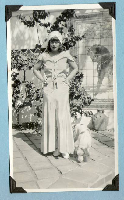 Clara Bow photo from UNLV Special Collections’ “Walking Box Ranch Photograph Collection,” ...