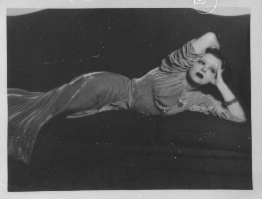 Clara Bow photo from UNLV Special Collections’ “Walking Box Ranch Photograph Collection,” ...