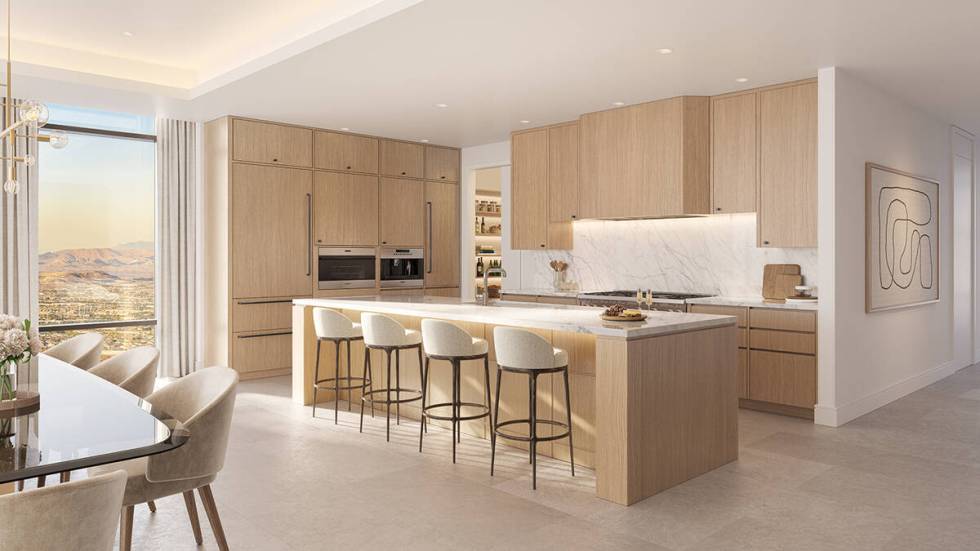 The prices start at $3.5 million. (Four Seasons Private Residences Las Vegas)