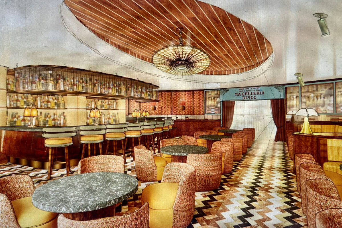 A rendering of the lounge at Macelleria Disco, the working name of the concept replacing Koi Ja ...