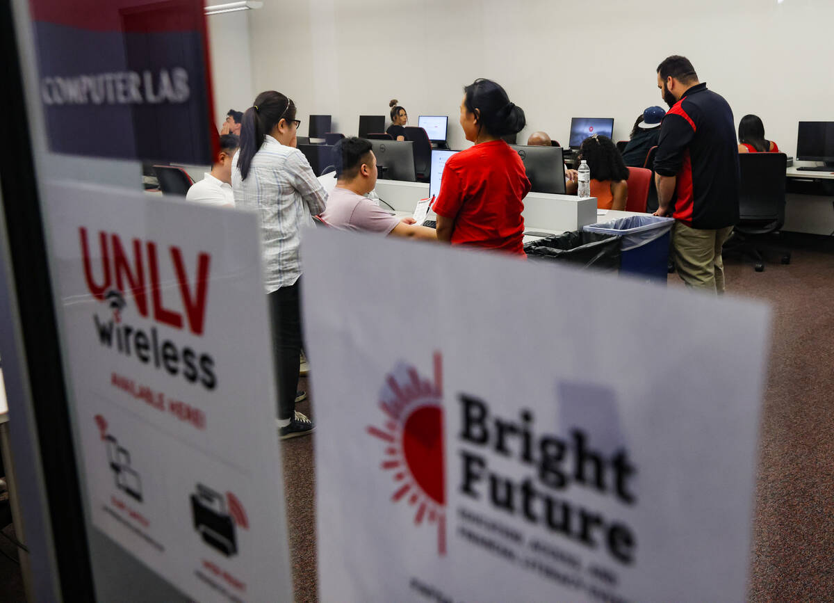 The event Bright Future: Education, Access, and Financial Literacy at the Student Union buildin ...
