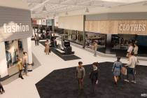 Las Vegas South Premium Outlets is planning to start minor renovations this summer, which inclu ...