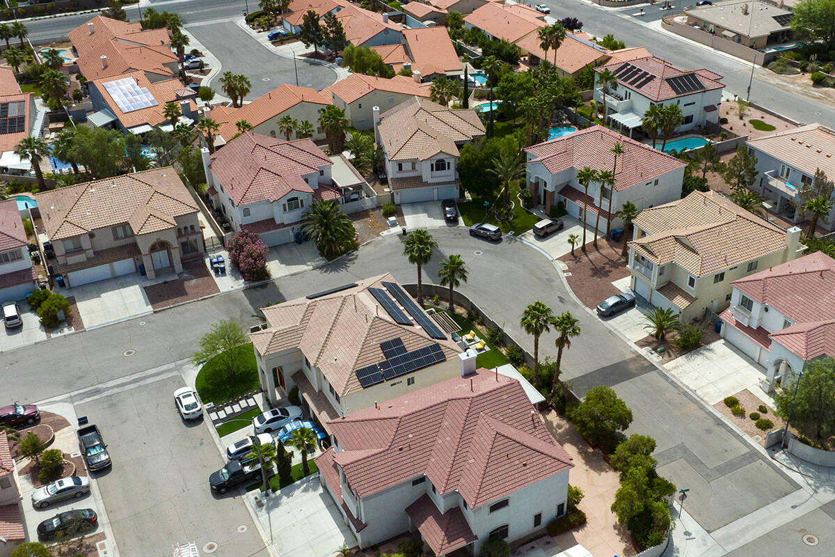 Homebuyers under 35 in the Las Vegas Valley only accounted for 32.9 percent of the mortgages ta ...