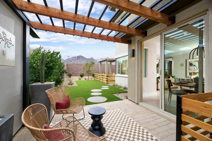 Summerlin builders, like Tri Point, provide outdoor living features in their homes. (Tri Pointe ...