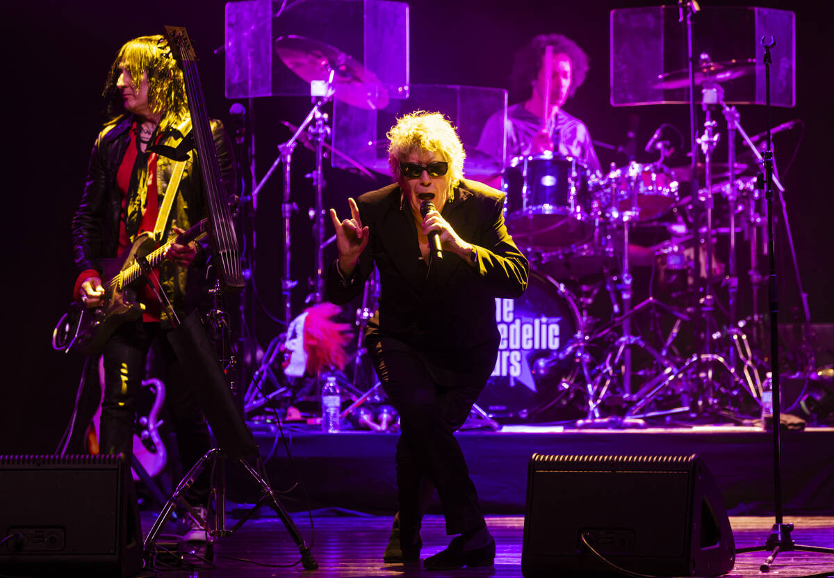The Psychedelic Furs perform at the House of Blues at Mandalay Bay on Thursday, May 9, 2024, in ...