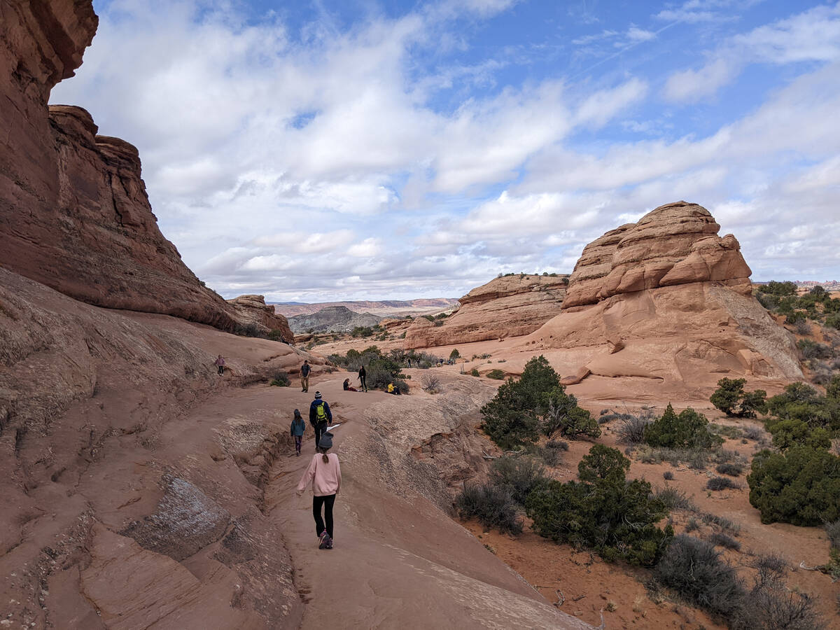 Arches National Park is home to more than 2,000 arches. (Erica Pearson/Minneapolis Star Tribune ...