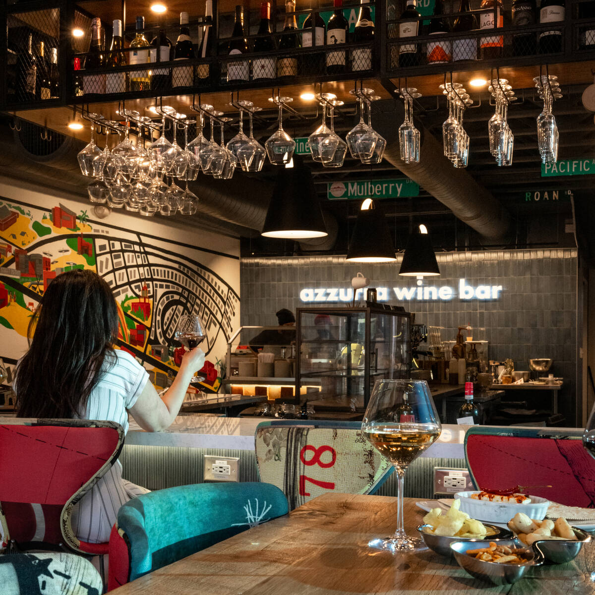 Azzurra Wine Bar is set to open on June 7, 2024, in Henderson, in the Las Vegas Valley. Its sib ...