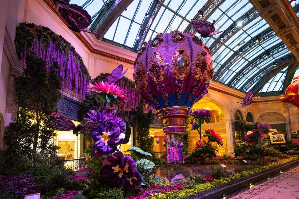 The Bellagio's new "Higher Love" summer display is seen in this photo. (MGM Resorts International)