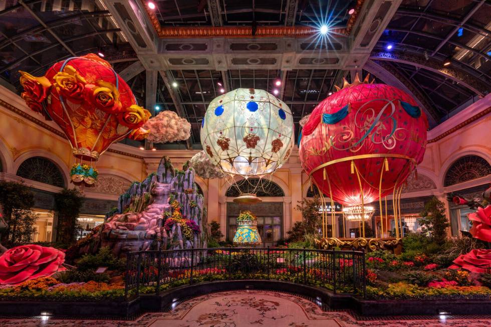 The Bellagio's new "Higher Love" summer display is seen in this photo. (MGM Resorts International)