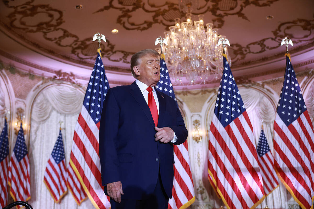 Former U.S. President Donald Trump. (Joe Raedle/Getty Images/TNS)