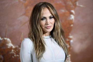 Jennifer Lopez participates in a Netflix "Atlas" photo call at the Four Seasons Hotel on Saturd ...
