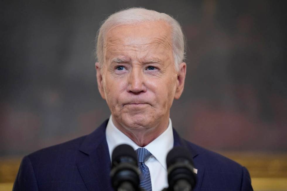 President Joe Biden delivers remarks on the verdict in former President Donald Trump's hush mon ...