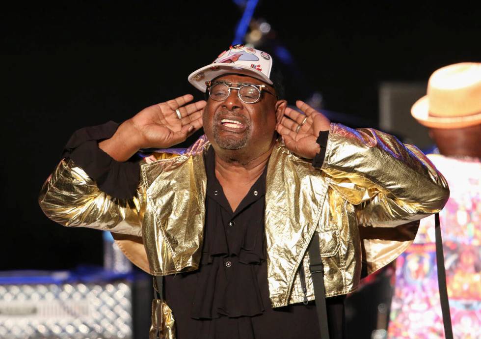 George Clinton & Parliament-Funkadelic performs at the Fox Theatre on Thursday, July 25, 20 ...