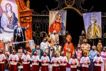 Opera Las Vegas performs "Tosca" in 2022. (Richard Brusky)