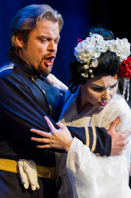 Opera Las Vegas performs "Madame Butterfly" in 2015. (Richard Brusky)