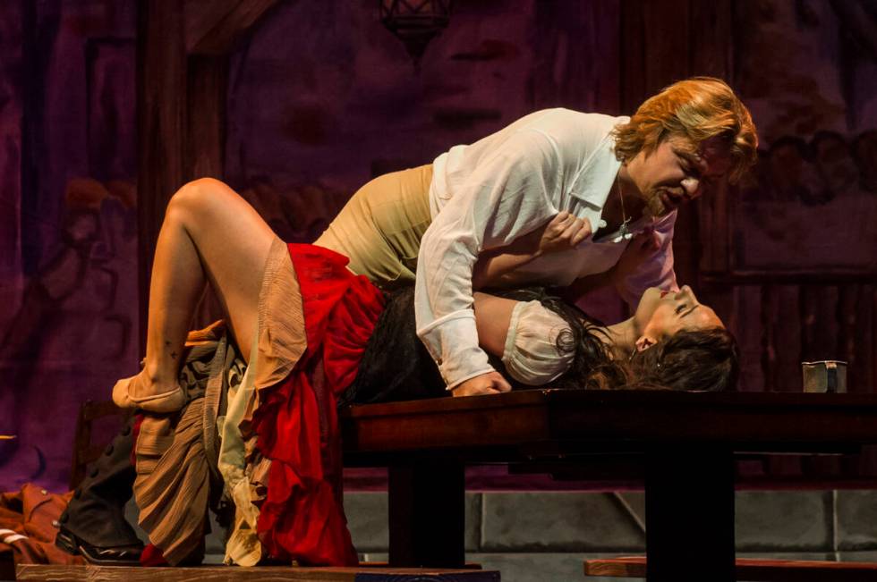 Opera Las Vegas performs "Carmen" in 2016. (Richard Brusky)