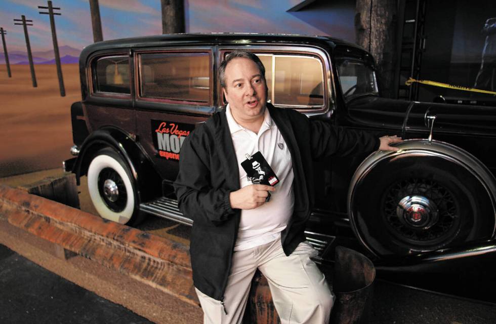 Jay L. Bloom at the Las Vegas Mob Experience on Monday Feb. 21, 2011, in Las Vegas. (Las Vegas ...