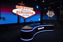 A look at the Vegas-inspired SiriusXM Studio at Wynn Las Vegas, the stage for John Mayer's new ...